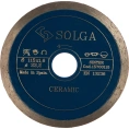 Диск алмазный сплошной (115х22,2 мм) CERAMICS MARBLE Solga Diamant 15700115