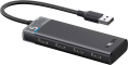 Хаб UGREEN CM653 15548 4-Port USB-A Hub. Цвет: черный