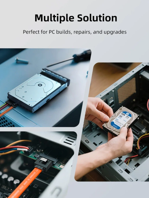 Кабель CABLETIME CAS2E (CT-SATA3-B0.5) 0.5 м, Orange, SATA 3.0