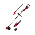 Высоторез аккумуляторный Einhell PXC GE-LM 36/4in1 Li,2х18В, коса нож/леска, кусторез, ц.пила + 2 акк. 4 Ач + двойное ЗУ 3410901SET