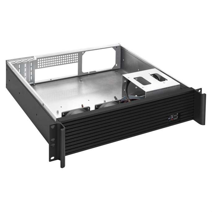Серверный корпус ExeGate Pro 2U350-03 <RM 19", высота 2U, глубина 350, без БП, USB> EX279691RUS
