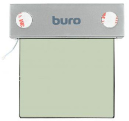 Термометр BURO P-6041,  серебристый