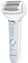 Эпилятор Panasonic ES-EY90-A503 скор.:3 насад.:6 от аккум. белый/голубой
