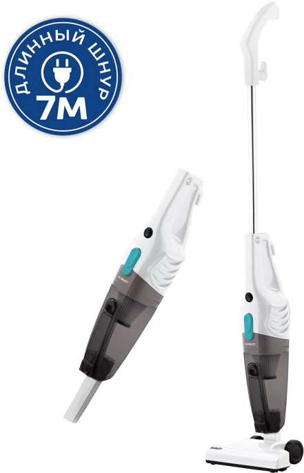 Ручной пылесос (handstick) Scarlett SC-VC80H23, 600Вт, белый/черный