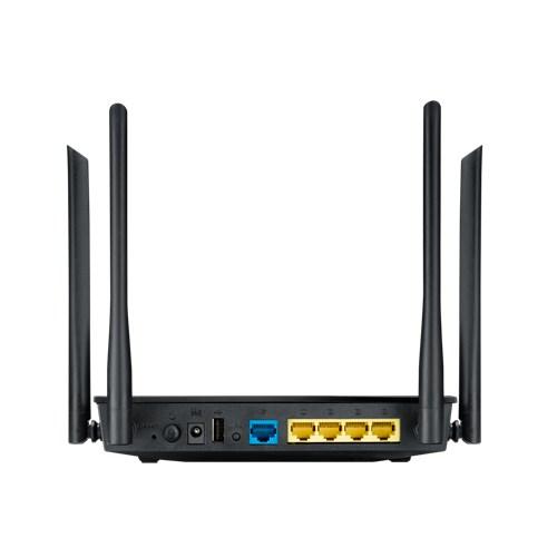 Wi-Fi роутер ASUS RT-AC1200 V2,  Wi-Fi 5,  AC1200,  2.4/5ГГц, 4 LAN,  черный