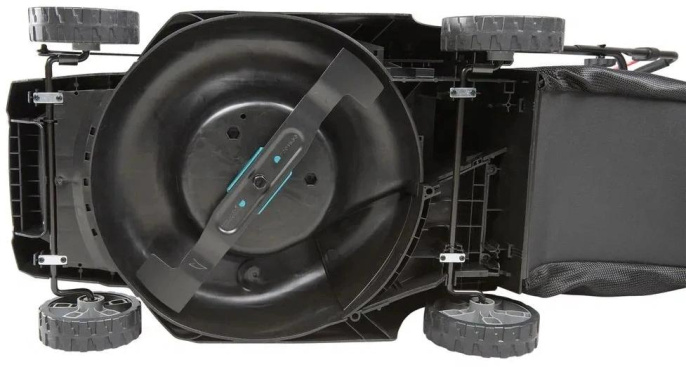 Газонокосилка аккумуляторная Makita LM004GZ,  43см, несамоходная,  без АКБ, без ЗУ