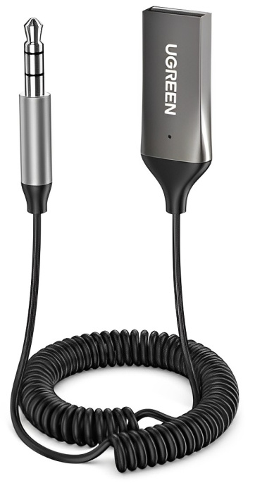 Аудиоадаптер UGREEN CM309-70601, AUX, с микрофоном, Функция: воспроизведение музыки и громкая связь, Подключение 2 устройств одновременно, Версия Bluetooth: 5.0, Подключите USB и AUX вместе при использовании, Протокол Bluetooth: A2DP/HFP, Поддержка SBC/AA