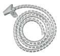 Кабельный органайзер Buro BHP CG22S Spiral Hose 20x2000mm Silver