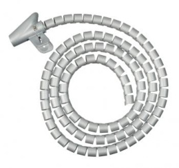 Кабельный органайзер Buro BHP CG22S Spiral Hose 20x2000mm Silver