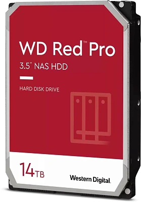 Жесткий диск WD SATA-III 14TB WD142KFGX NAS Red Pro (7200rpm) 512Mb 3.5"