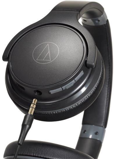 Гарнитура накладные Audio-Technica ATH-S220BT черный беспроводные bluetooth оголовье ATH-S220BT BLACK