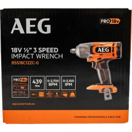 Ударный гайковерт AEG BSS18C12ZC-0 18В 4935481078