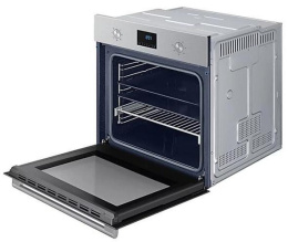 Духовой шкаф электрический Samsung NV68A1145RS/WT,  68л,  дверца с 3 стеклами,  серебристый