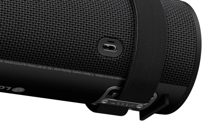 Колонка порт. LG Xboom GRAB черный 30W 1.1 BT