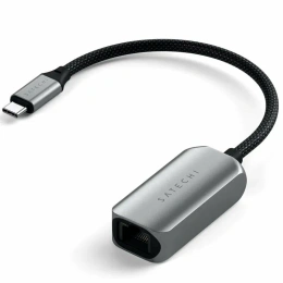 Адаптер Satechi USB-C 2.5 Gigabit Ethernet Adapter. Цвет: серый космос
