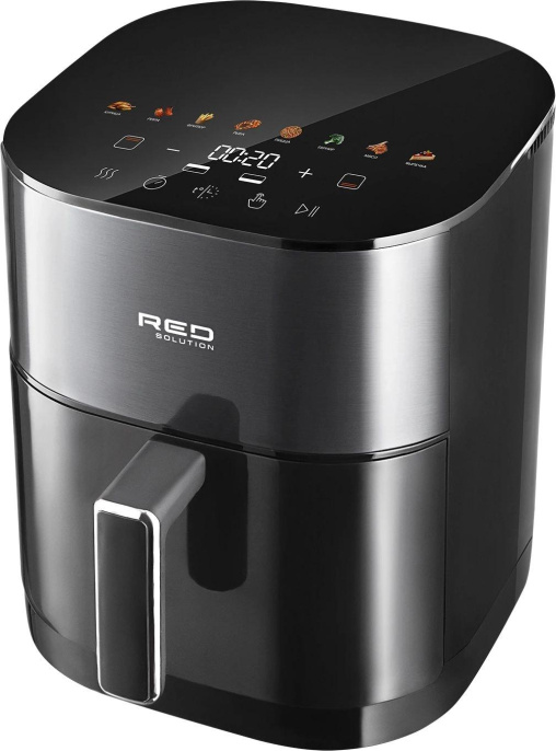 Аэрогриль Red Solution COLORSENSE W260 2100Вт черный/серый