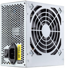 Блок питания 500Вт/ Power Supply Foxline, 500W, ATX, APFC, 120FAN, CPU 8 4+4 pin, MB 24pin, PCI-E 6+2pin, 1*PATA, 3*SATA, 80+ FL500S-80