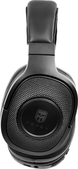 Гарнитура накладные Ural Молот Н110 черный беспроводные bluetooth оголовье УРАЛ МОЛОТ Н110