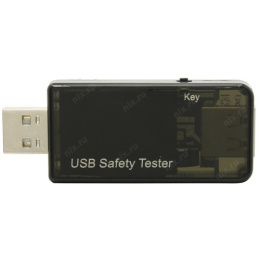 Цифровой тестер J7-t USB 3-30В 0-5А 0-999ч 0-99999мАч 0-999 Втч 0-999Ом 0-84°С