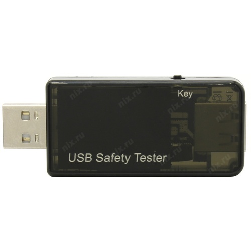 Цифровой тестер J7-t USB 3-30В 0-5А 0-999ч 0-99999мАч 0-999 Втч 0-999Ом 0-84°С