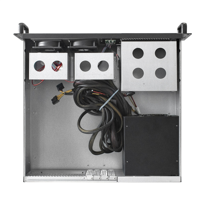 Серверный корпус ExeGate Pro 2U390-04 <RM 19", высота 2U, глубина 390, БП 500ADS, USB> EX264958RUS