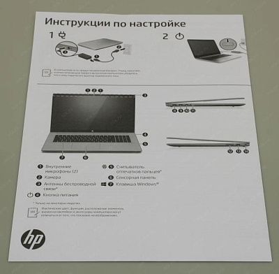 Ноутбук HP 17-cp0088ur  4D4B2EA#ACB