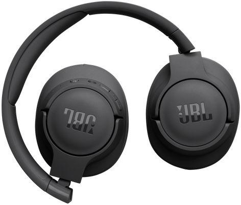 Наушники JBL Tune 720BT Черный JBLT720BTBLK беспроводные, полноразмерные, микрофон, отсоединяемый кабель, складная конструкция, разъем штекера: mini jack 3.5 мм, крепление: оголовье, чувствительность: 103 дБ