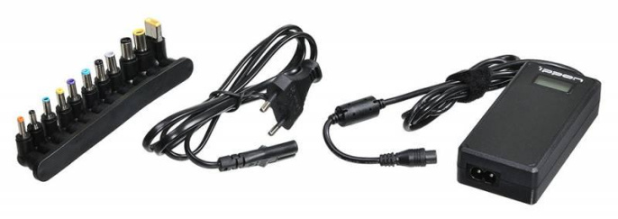 Адаптер питания Ippon D90U,  15 - 19.5 В,  4.5A, 90Вт,  черный