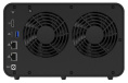 Системы хранения данных TerraMaster F6-424 tower NAS QC 3,4Ghz/8Gb 32 /TRAID,JBOD,RAID0,1,10,5,6/up to 6 HDD SATA 3,5' or 2,5' /2xM.2 2280 NVMe/2xUSB/HDMI/2x2,5GbE RJ-45/iSCSI/1xPS/1YW