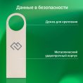 Флешка USB Digma DRIVE3 256ГБ, USB3.0, серебристый [dgful256a30sr]
