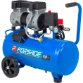 Компрессор поршневой Forsage с прямым приводом, 2 цилиндра,безмасляный ресивер 24л, 1.1 кВт, 8 бар, 200л/м, 230В F-BM20/24 UPH 59227