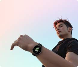 Смарт-часы Honor Watch Fit Active IVY-B19 Black (5502ABWL) (экран: 1.32", AMOLED, разрешение: 466x466, 352 PPI, 32 МБ ОЗУ+4 ГБ ПЗУ, 1 кнопка, GPS/ГЛОНАСС/Beidou/GALILEO/QZSS, Bluetooth 5.4, микрофон, датчики: пульса/геомагнитный/гироскоп, батарея: 480 мА·