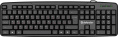 Клавиатура Defender Astra HB-588 RU 45588 107кл., Multimedia стандартная для ПК, мембранная, пластик, интерфейс подключения - USB, цвет черный