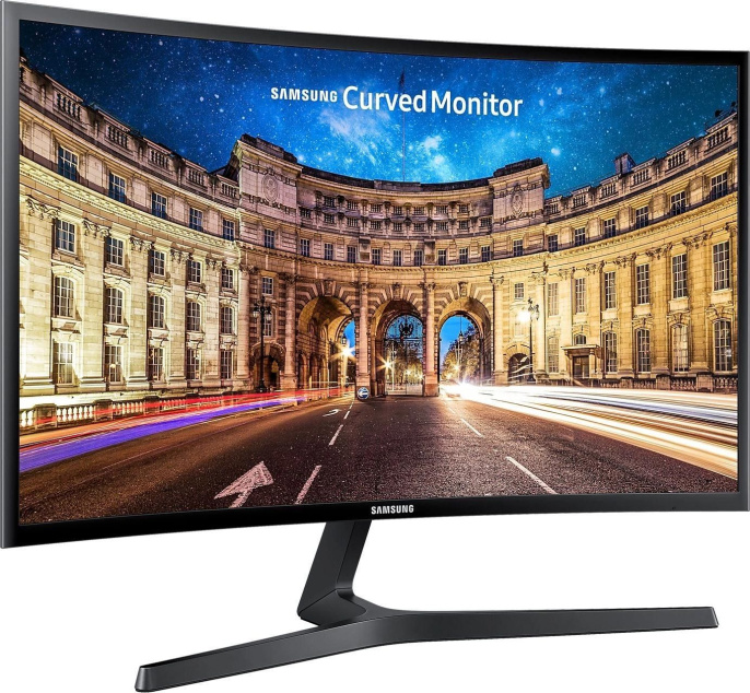 Монитор Samsung 23.5" C24F396FHI черный VA LED 16:9 HDMI матовая 250cd 178гр/178гр 1920x1080 60Hz VGA FHD 3.3кг LC24F396FHIXCI CUZ