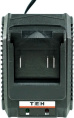 Дрель-шуруповерт TEH TDBL420-2B (напряжение: 20 В, обороты: 0-450/2000 об/мин, крутящий момент: 60нм, быстрозажимной патрон: 13 мм, в комплекте: крюк для ремня, комплектация: 2 шт акб 2 ач, зу, кейс)