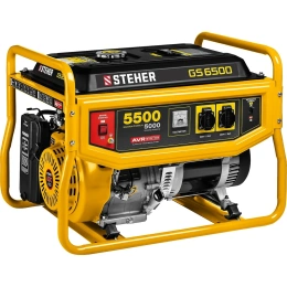 Бензиновый генератор STEHER 5500 Вт GS-6500