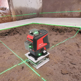 Лазерный нивелир UNI-T LM576LD , 3D 16 линий, Osram зеленый свет, рабочее расстояние 30 м