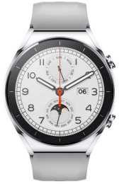 Смарт-часы Xiaomi Watch S1 GL, 46мм, 1.43", серебристый