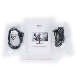 Монитор Lime E215A 21.5" Black VA, 1920x1080, VGA+HDMI, 6.5 ms, 178°/178°, 250 cd/m, 3000:1, 75Hz, внутр. БП, VESA 100, Flat