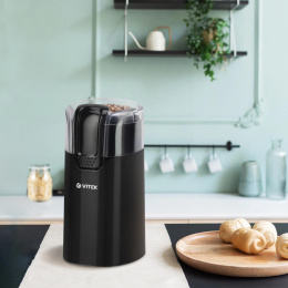 Кофемолка Vitek VT-7124 BK,  черный