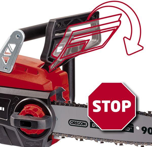 Цепная пила EINHELL PXC GE-LC 18 Li Kit,  аккумуляторная,  18В,  3Ач,  с одним аккумулятором [4501760]