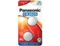 Батарейка Panasonic Lithium CR2025 BL2 CR-2025EL/2B литиевый электролит, напряжение: 3 В, 165 мА·ч