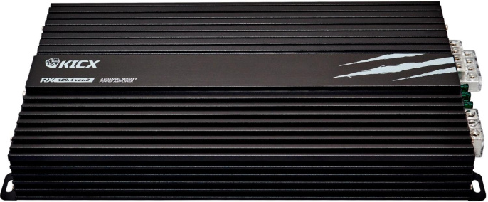 Усилитель автомобильный Kicx RX 120.4 ver.2 четырехканальный
