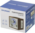 Радиоприемник настольный Hyundai H-SRS200 вишня USB SD/microSD