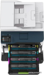 МФУ Xerox C235 C235V DNI, лазерный, цветной, формат A4 210x297 мм , скорость ч/б печати 22 стр/мин, скорость цветной печати 22 стр/мин, разрешение 600 dpi, факс, LAN, Wi-Fi