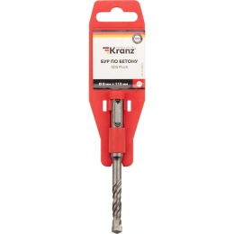 Бур по бетону 8x110x50 мм; SDS-Plus KRANZ KR-91-0007