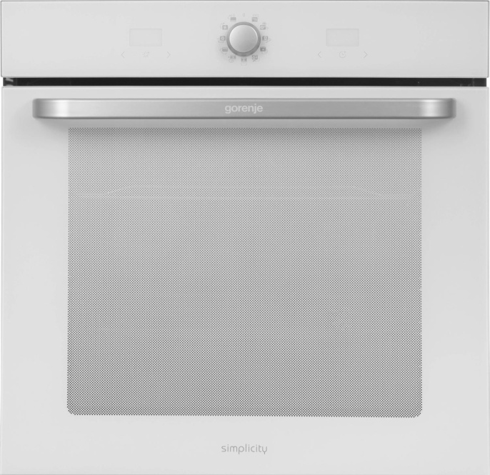Духовой шкаф электрический Gorenje BOS67371SYW,  77л,  дверца с 2 стеклами,  белый