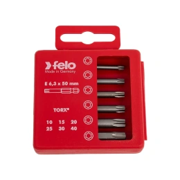 Набор бит Tx Industrial 50 мм в кейсе, 6 шт. Felo 03691516