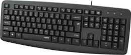 Клавиатура проводная RAPOO NK2600, цвет - черный 12558