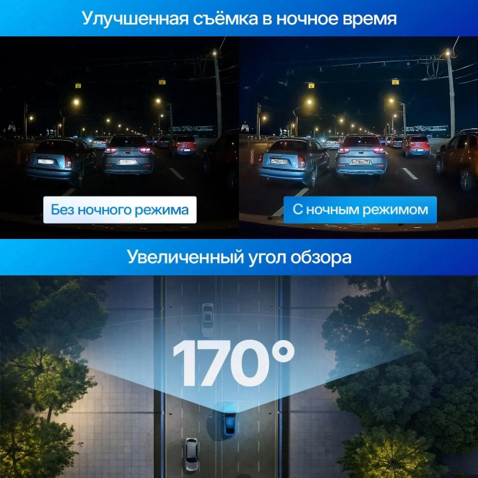 Видеорегистратор TrendVision Victory черный 2Mpix 1080x1920 1080p 170гр. GP6248